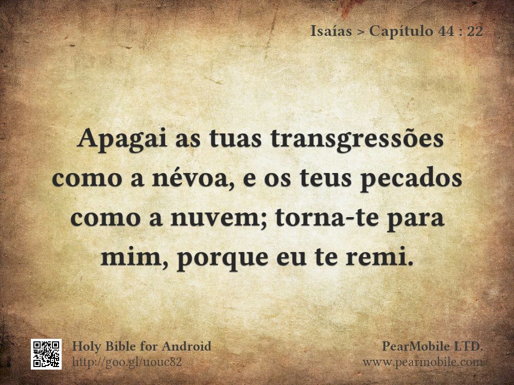 Isaías, Capítulo 44:22